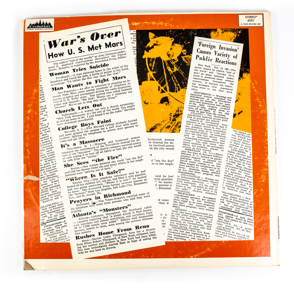 (4) Retro Beats & Sci-Fi Vinyl Record Bundle