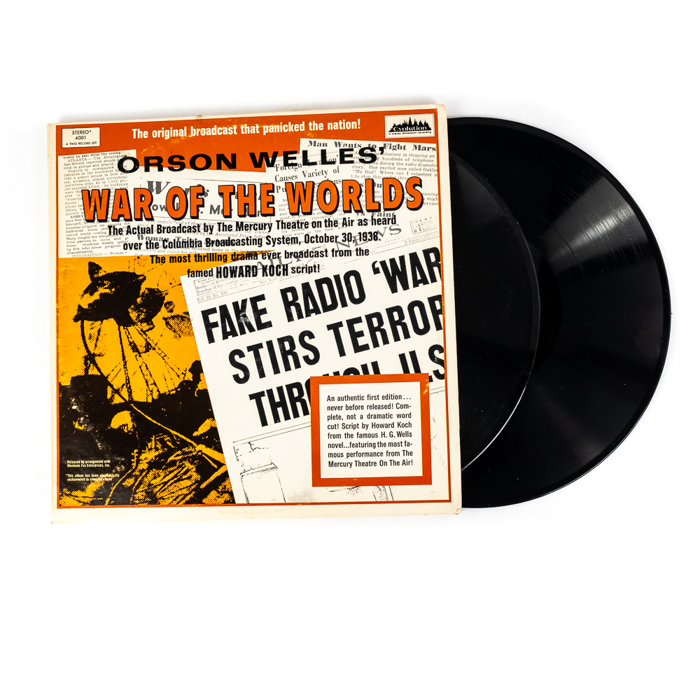 (4) Retro Beats & Sci-Fi Vinyl Record Bundle