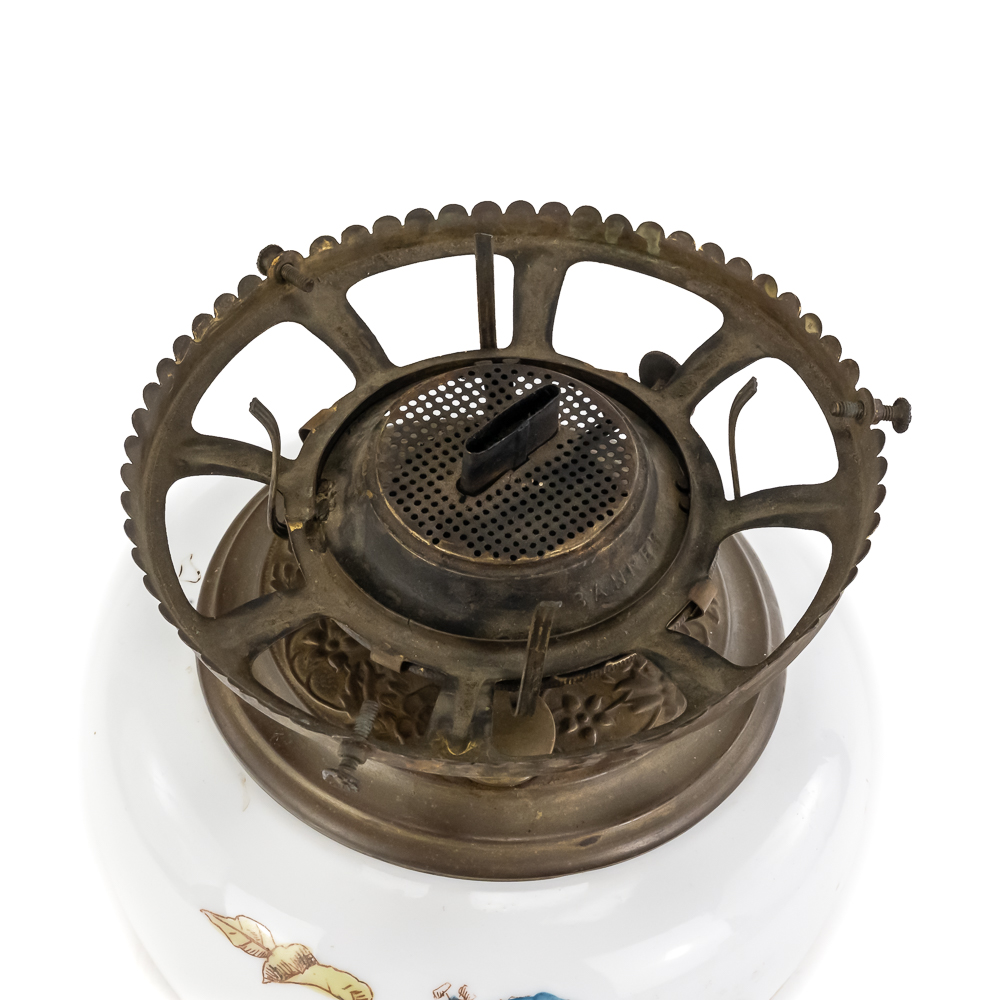 Victorian Gone with the Wind Oil Lamp - Base Only