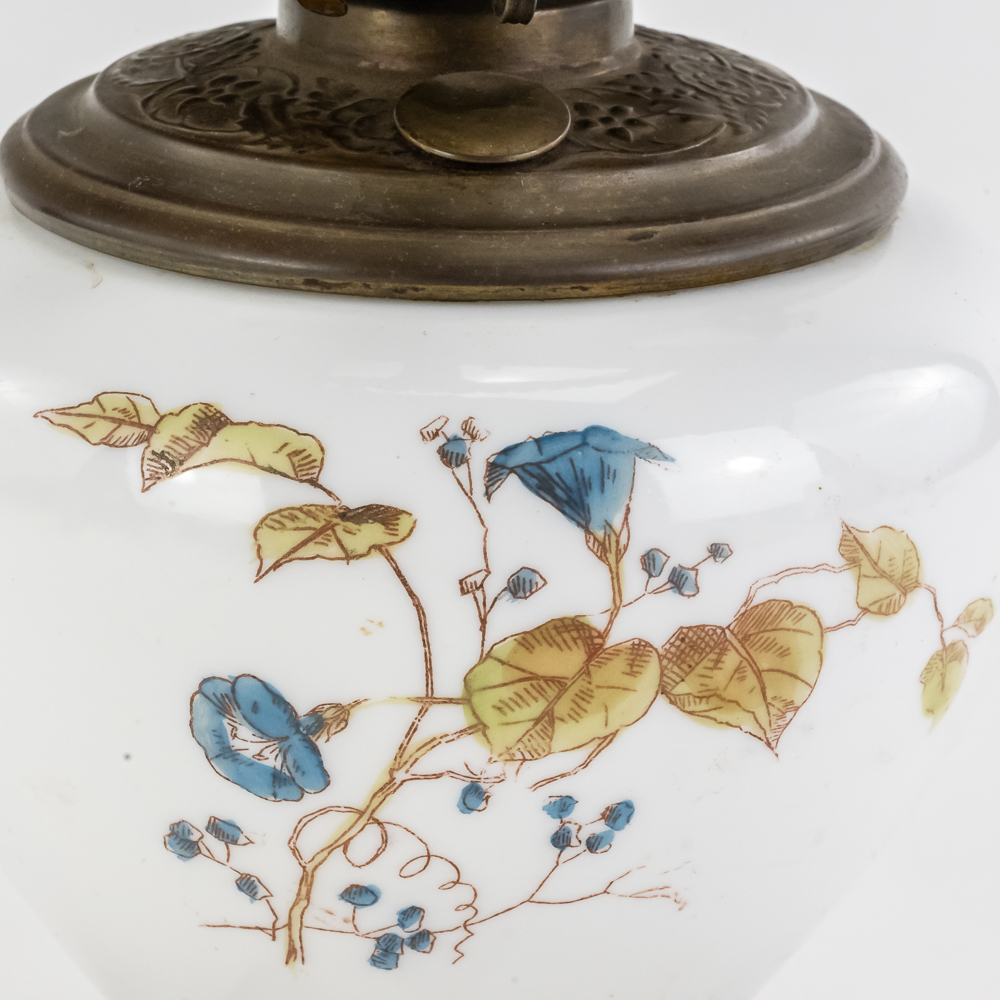 Victorian Gone with the Wind Oil Lamp - Base Only