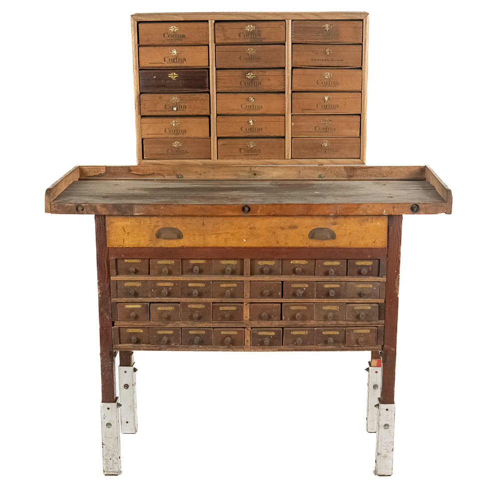 Multi-Drawer Work Bench/Storage Cabinet