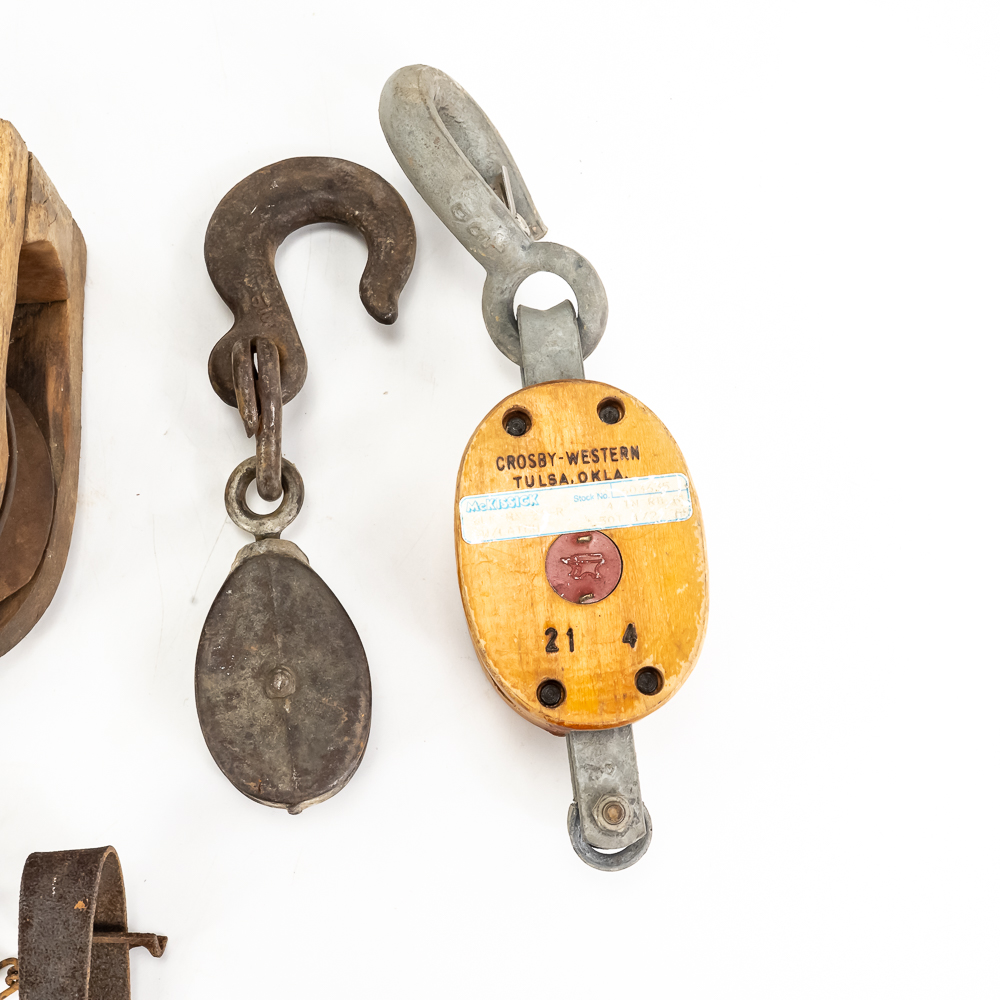 (10) Antique Barn Hardware and Farming Tools