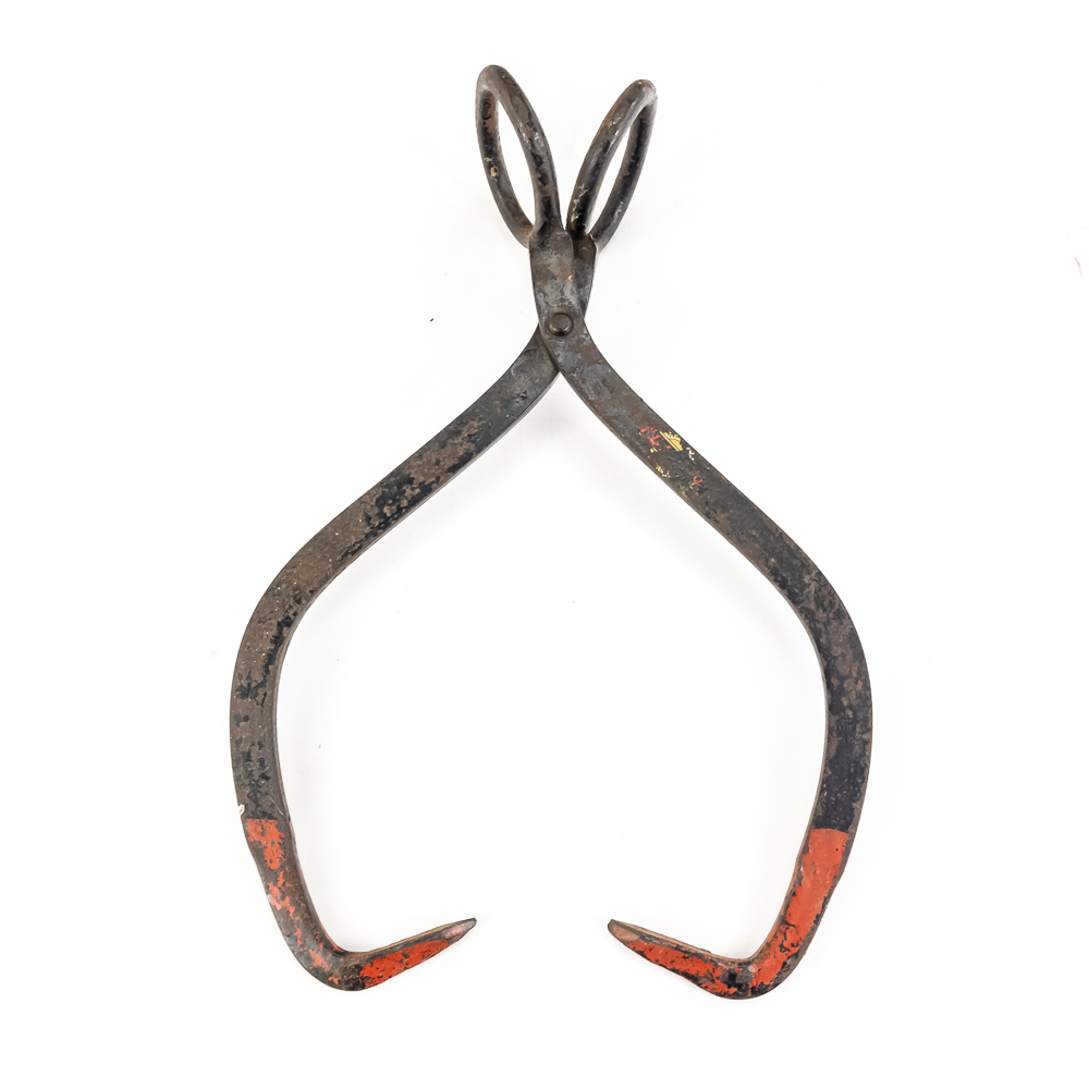 (4) Antique Ice Tongs/Hay Bale Lifters