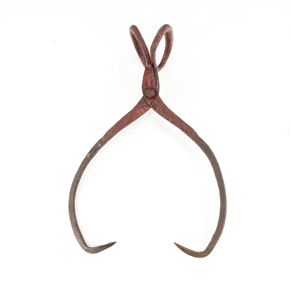 (4) Antique Ice Tongs/Hay Bale Lifters