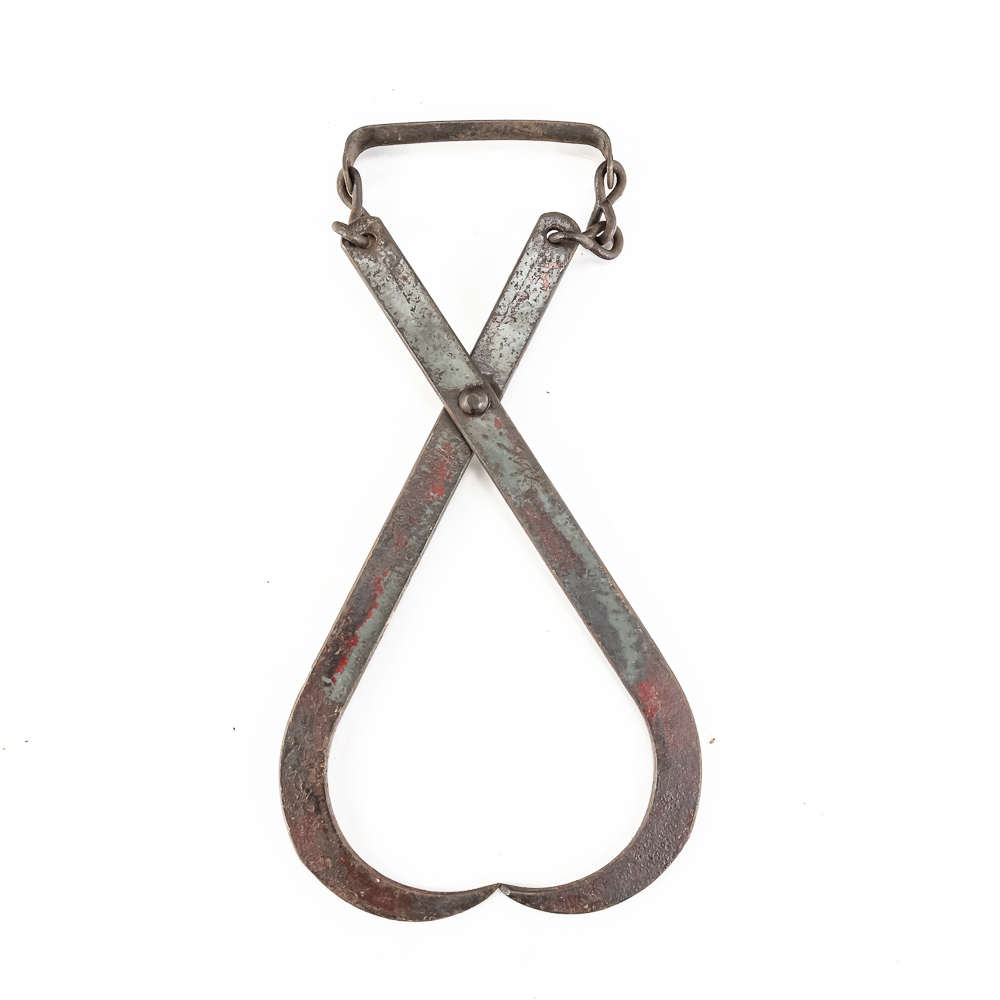 (4) Antique Hudson Forge & Gifford-Wood Ice Tongs