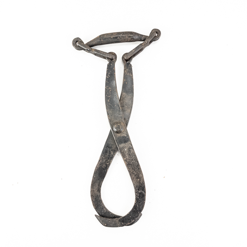 (4) Antique Hudson Forge & Gifford-Wood Ice Tongs