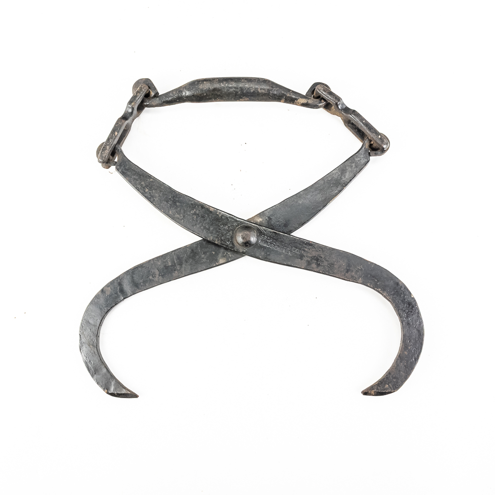 (4) Antique Hudson Forge & Gifford-Wood Ice Tongs