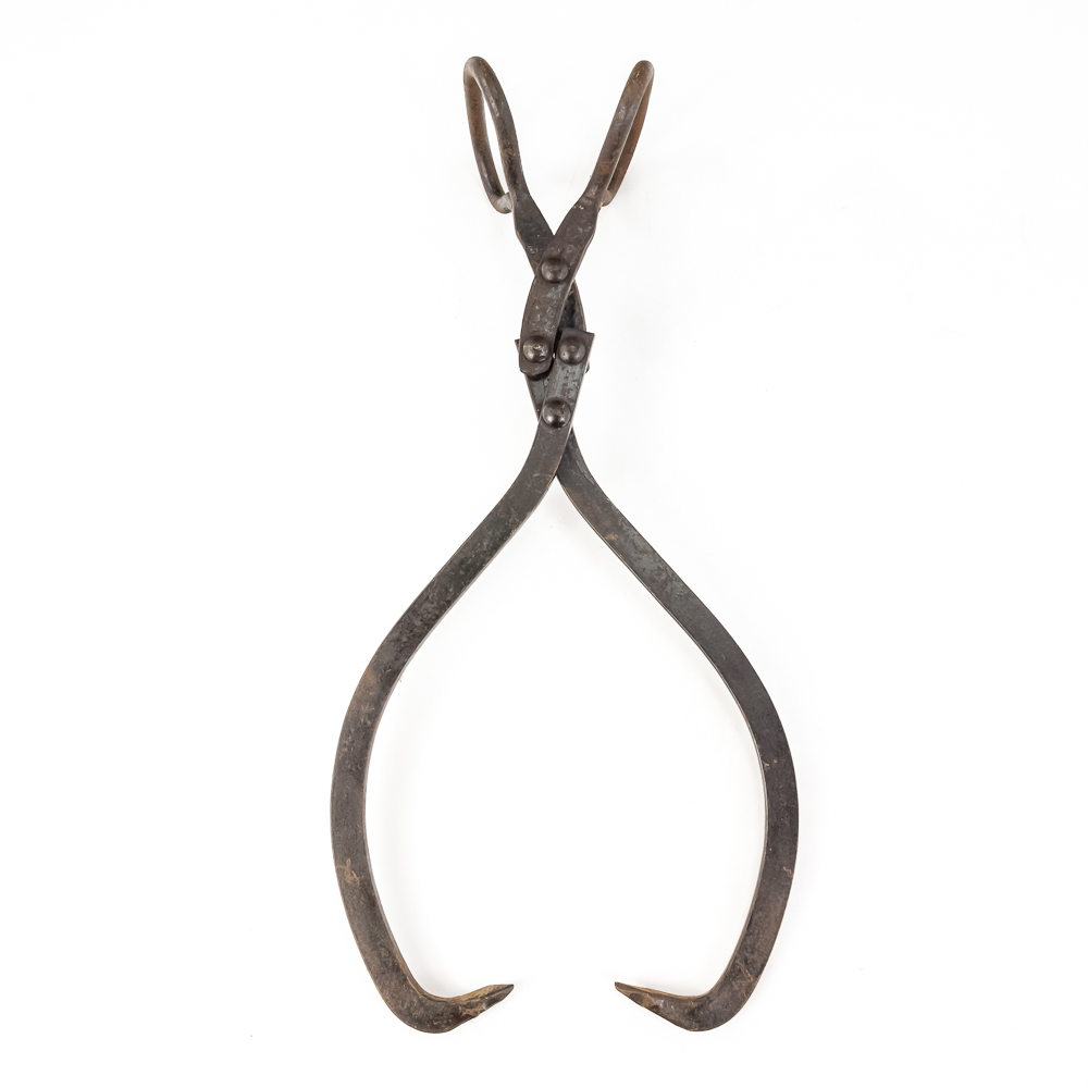 (4) Antique Ice Tongs/Hay Bale Lifters
