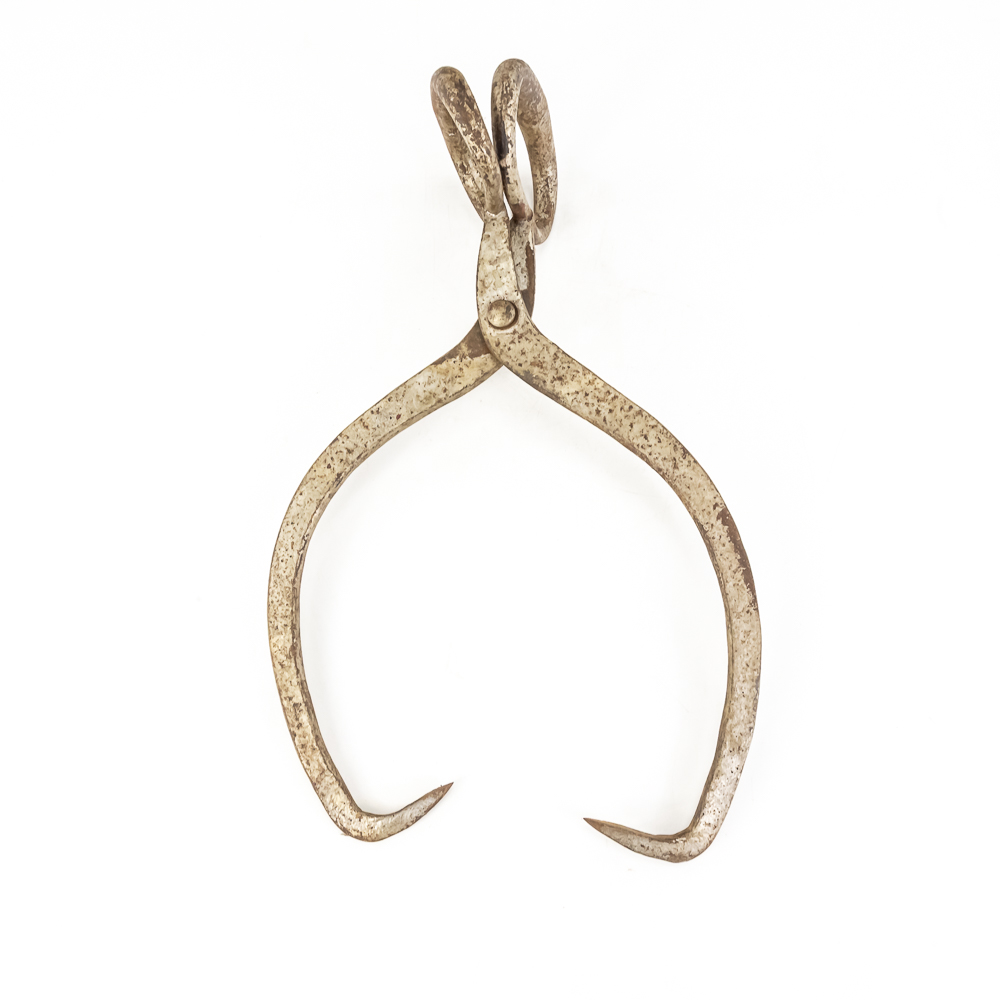 (4) Antique Ice Tongs/Hay Bale Lifters