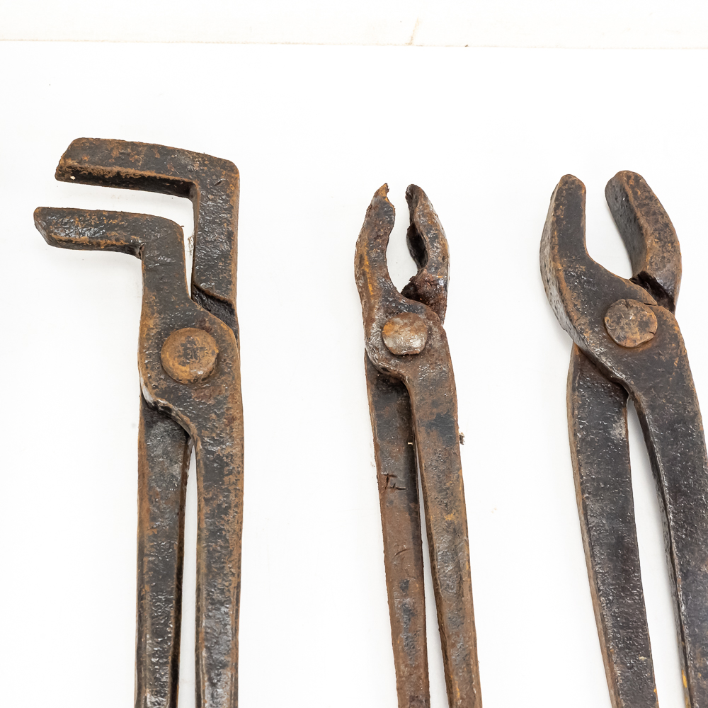(5) Hand-Forged Blacksmith & Farrier Tools