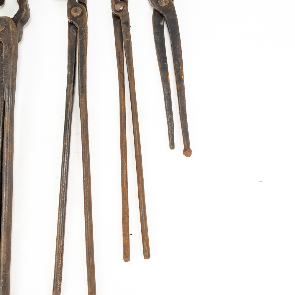 (5) Hand-Forged Blacksmith & Farrier Tools