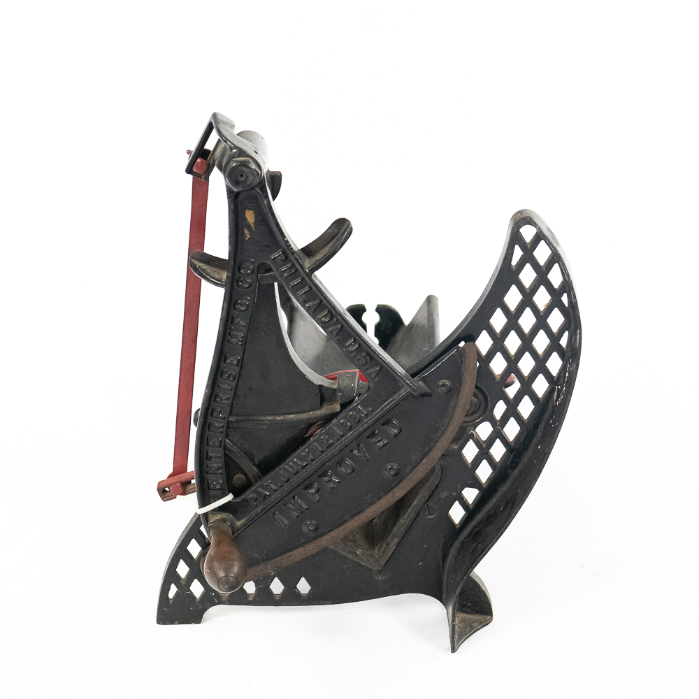 Antique Enterprise Cast Iron Food & Meat Slicer