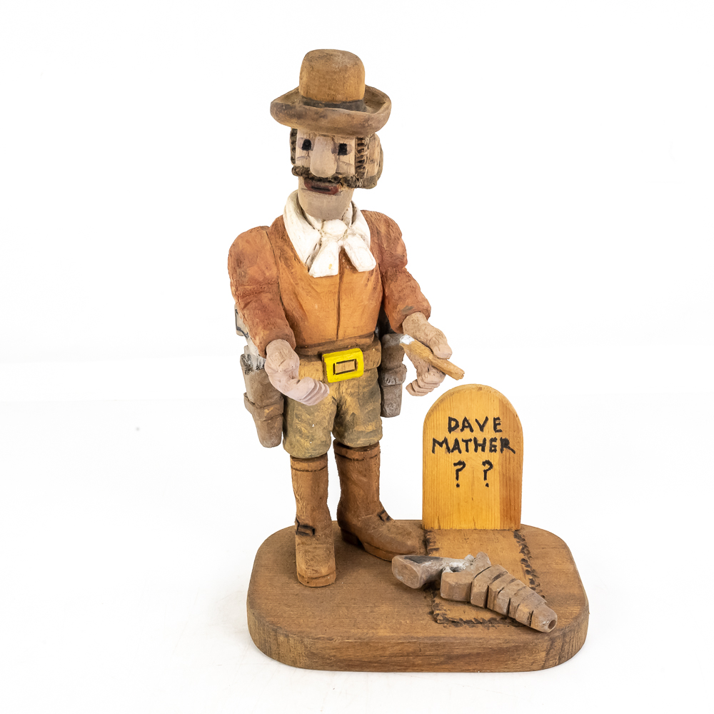 Hand-Carved Wooden Folk Art - David Mather