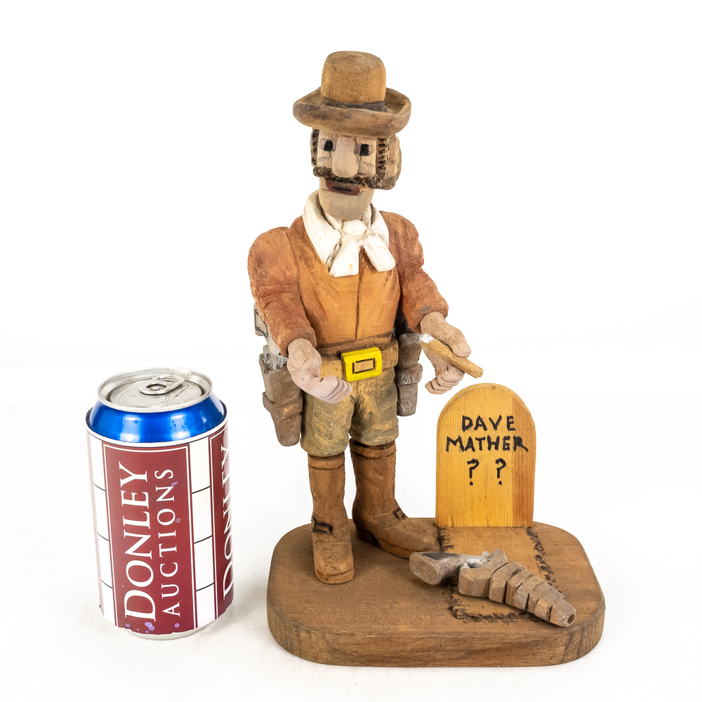 Hand-Carved Wooden Folk Art - David Mather