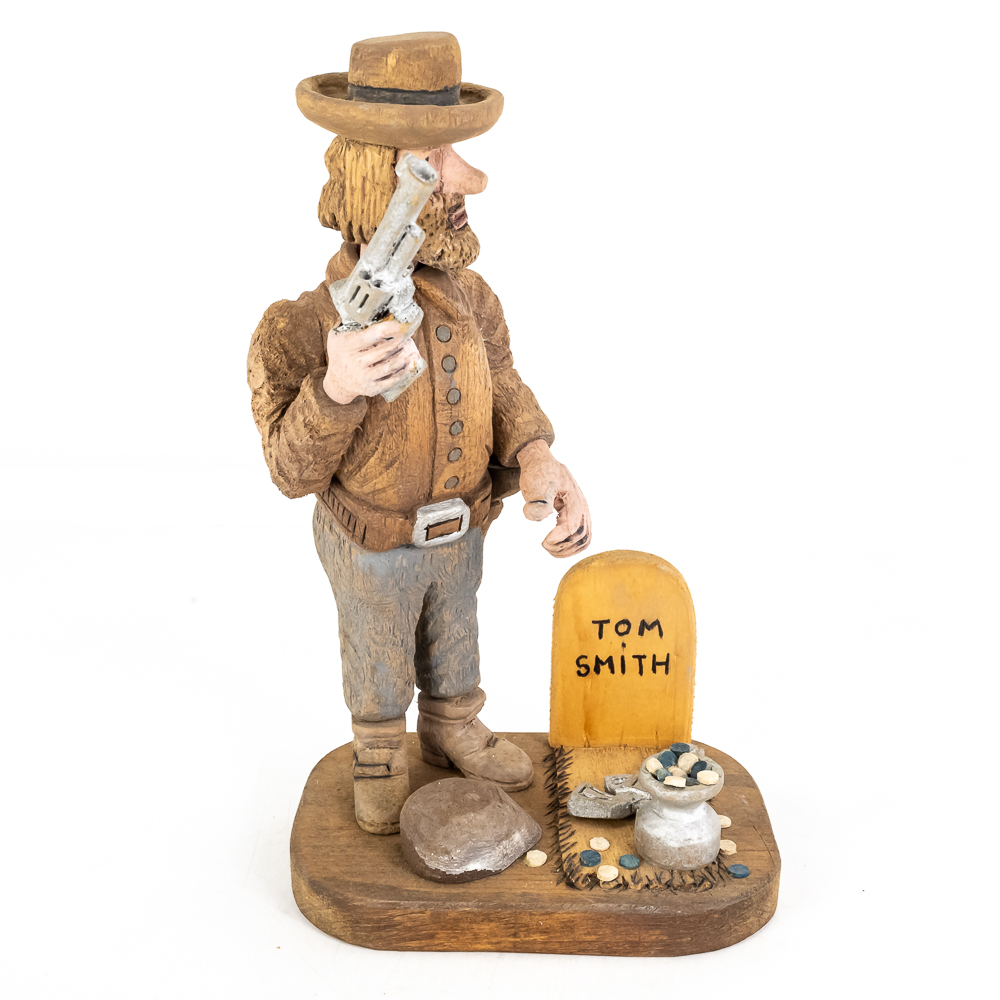 Hand-Carved Wooden Folk Art - Tom Smith