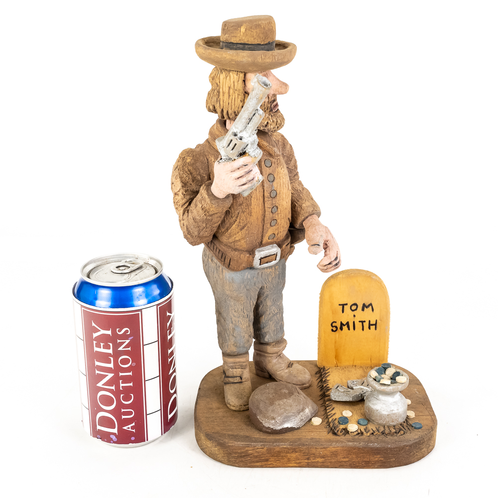 Hand-Carved Wooden Folk Art - Tom Smith