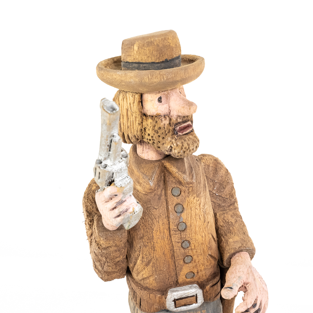 Hand-Carved Wooden Folk Art - Tom Smith
