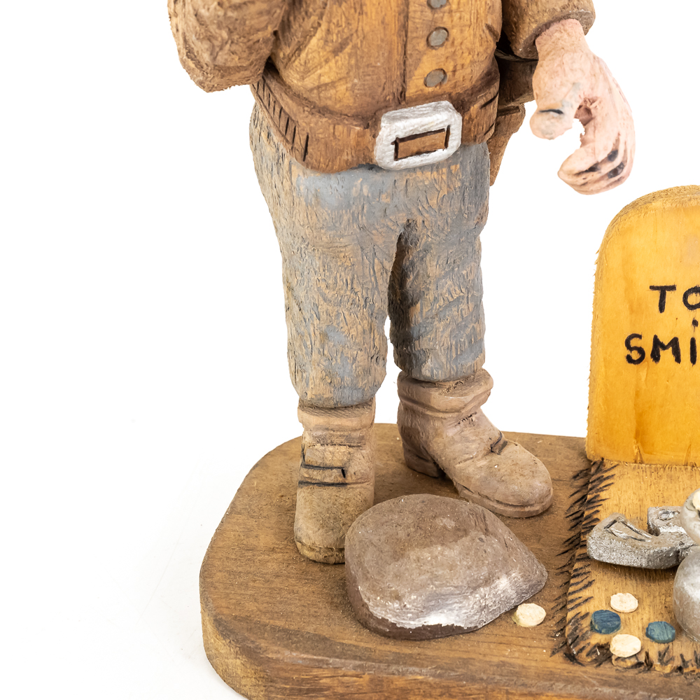 Hand-Carved Wooden Folk Art - Tom Smith
