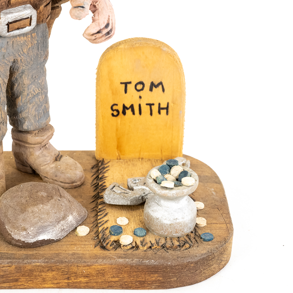 Hand-Carved Wooden Folk Art - Tom Smith