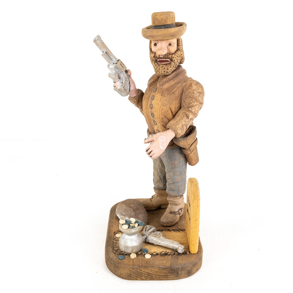 Hand-Carved Wooden Folk Art - Tom Smith