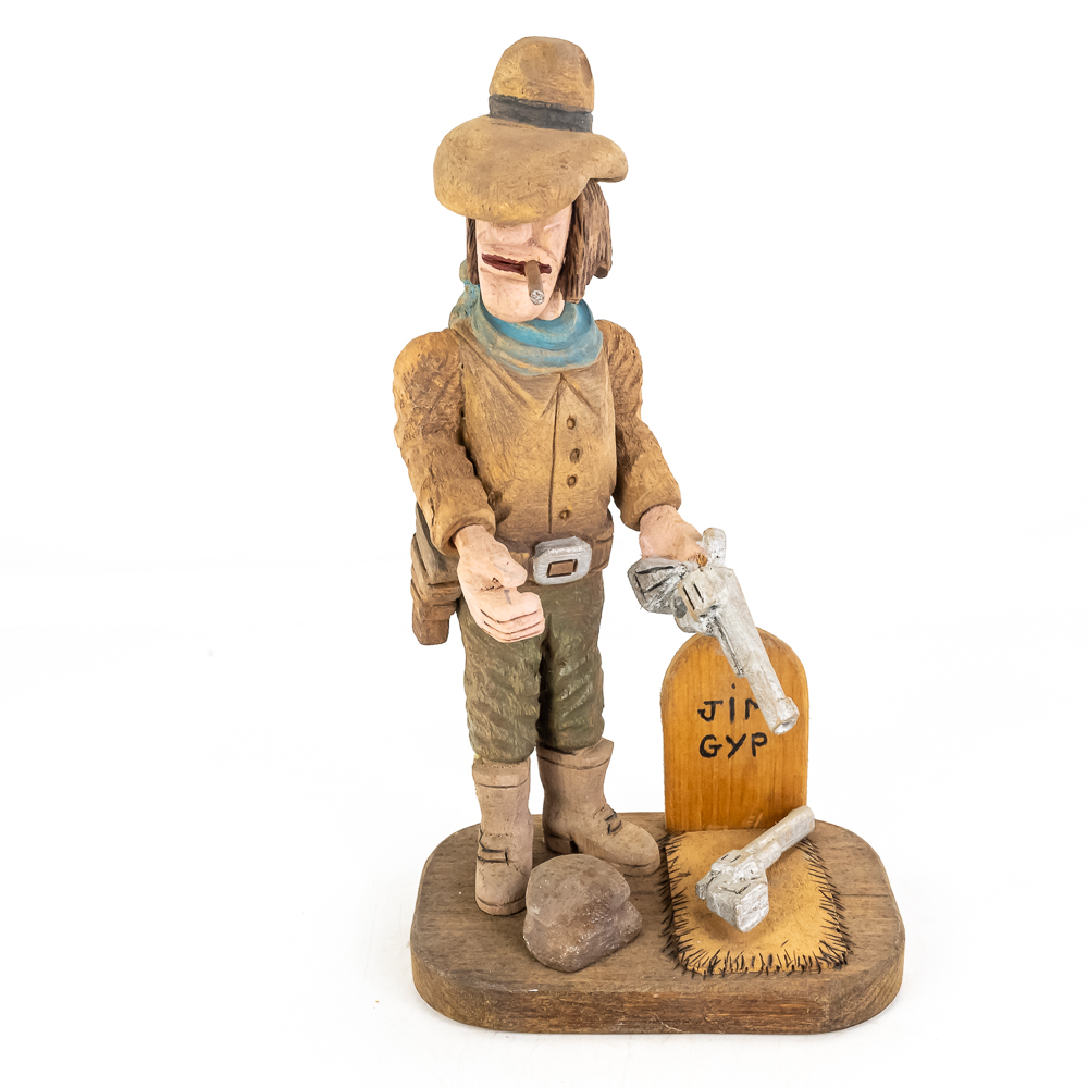 Hand-Carved Wooden Folk Art - Jim Gyp