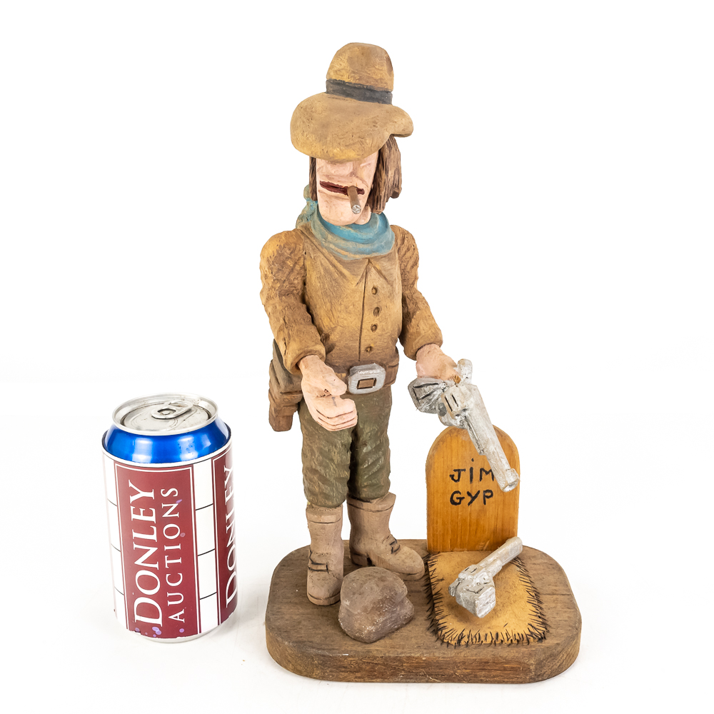 Hand-Carved Wooden Folk Art - Jim Gyp