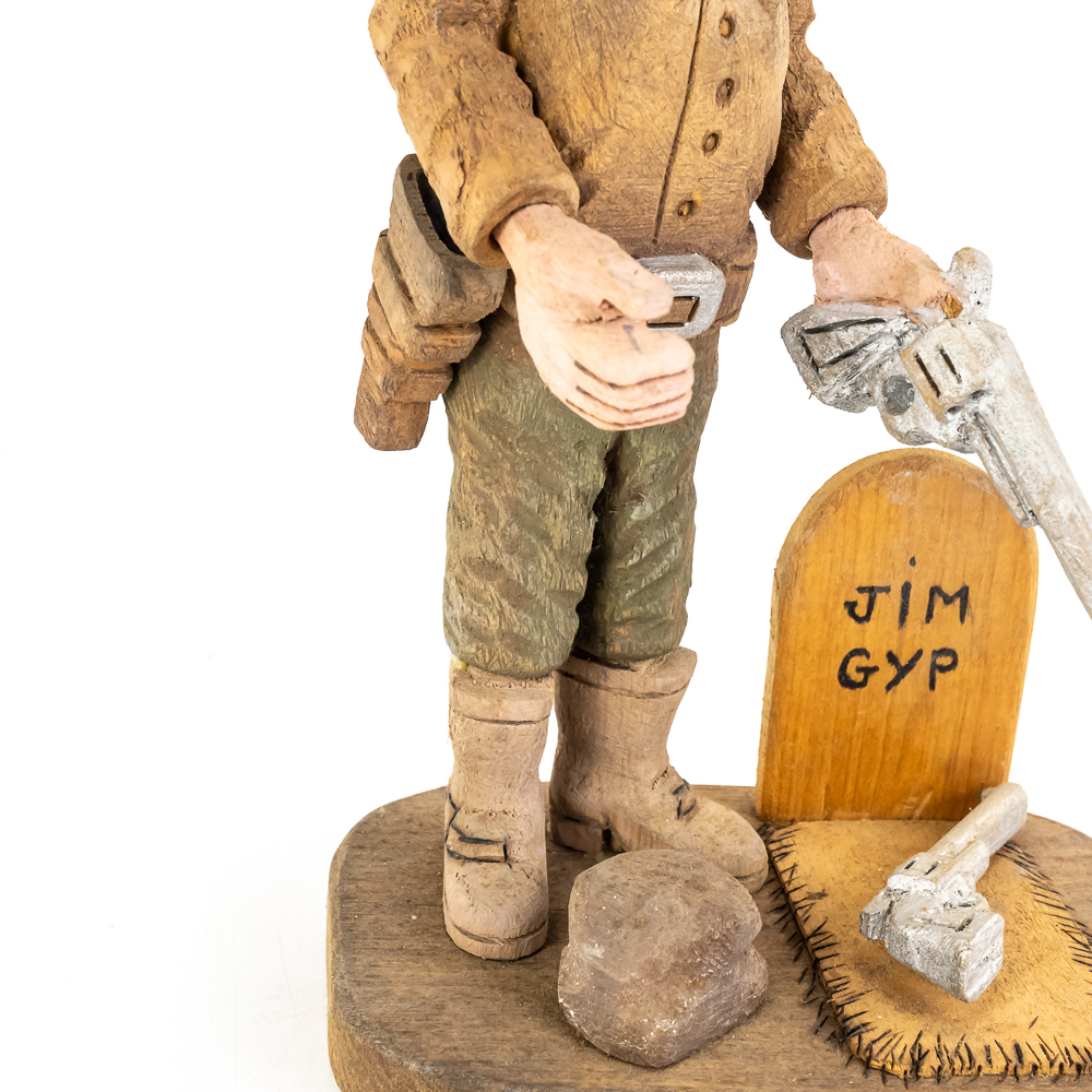 Hand-Carved Wooden Folk Art - Jim Gyp