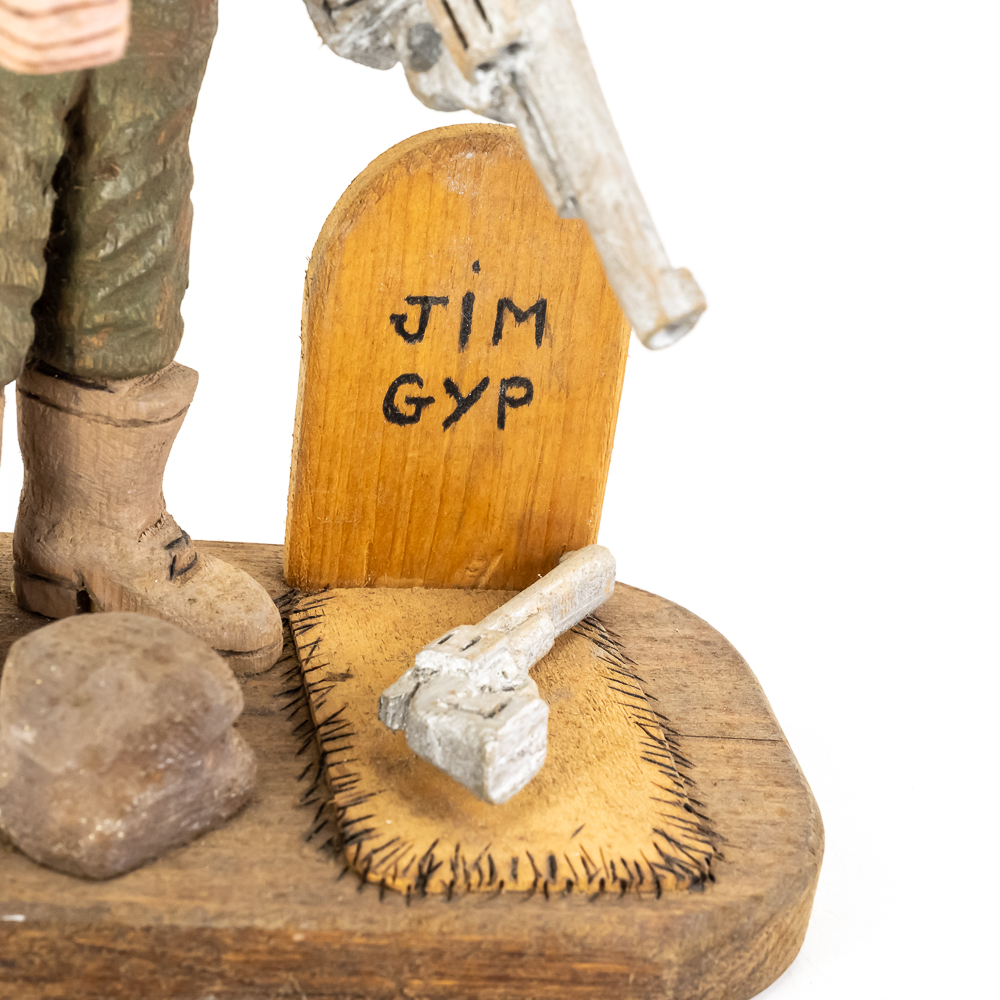 Hand-Carved Wooden Folk Art - Jim Gyp
