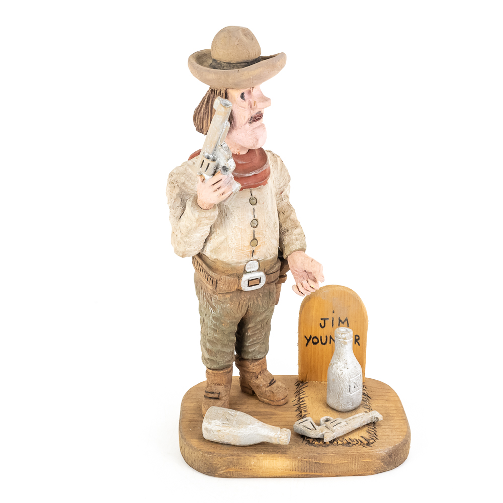 Hand-Carved Wooden Folk Art - Jim Younger