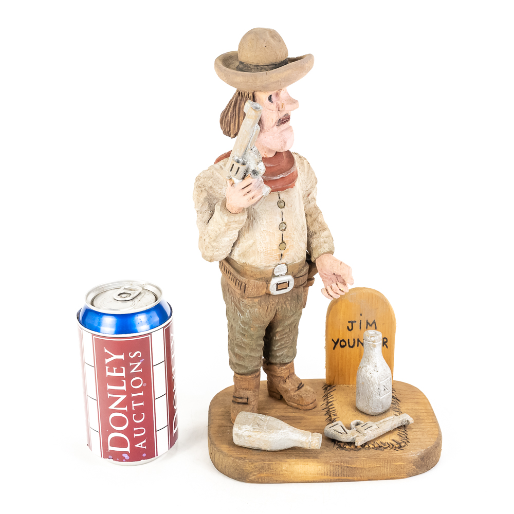 Hand-Carved Wooden Folk Art - Jim Younger
