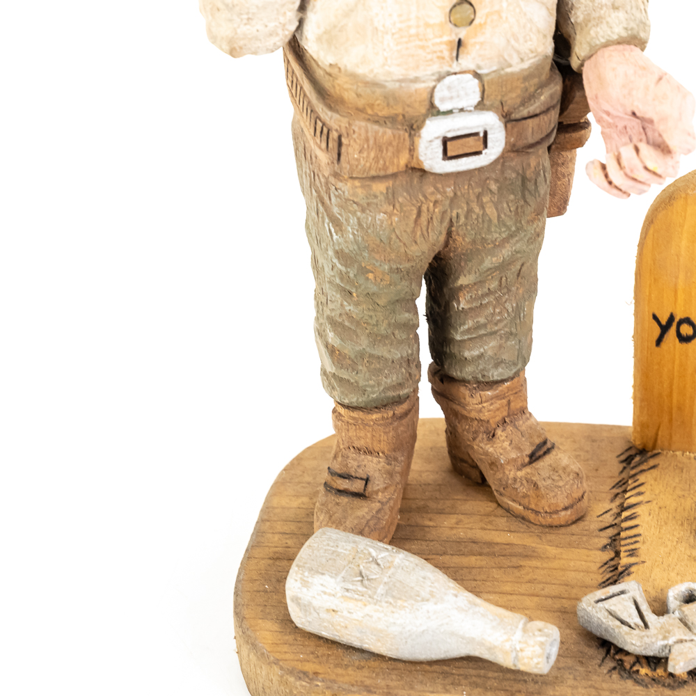 Hand-Carved Wooden Folk Art - Jim Younger
