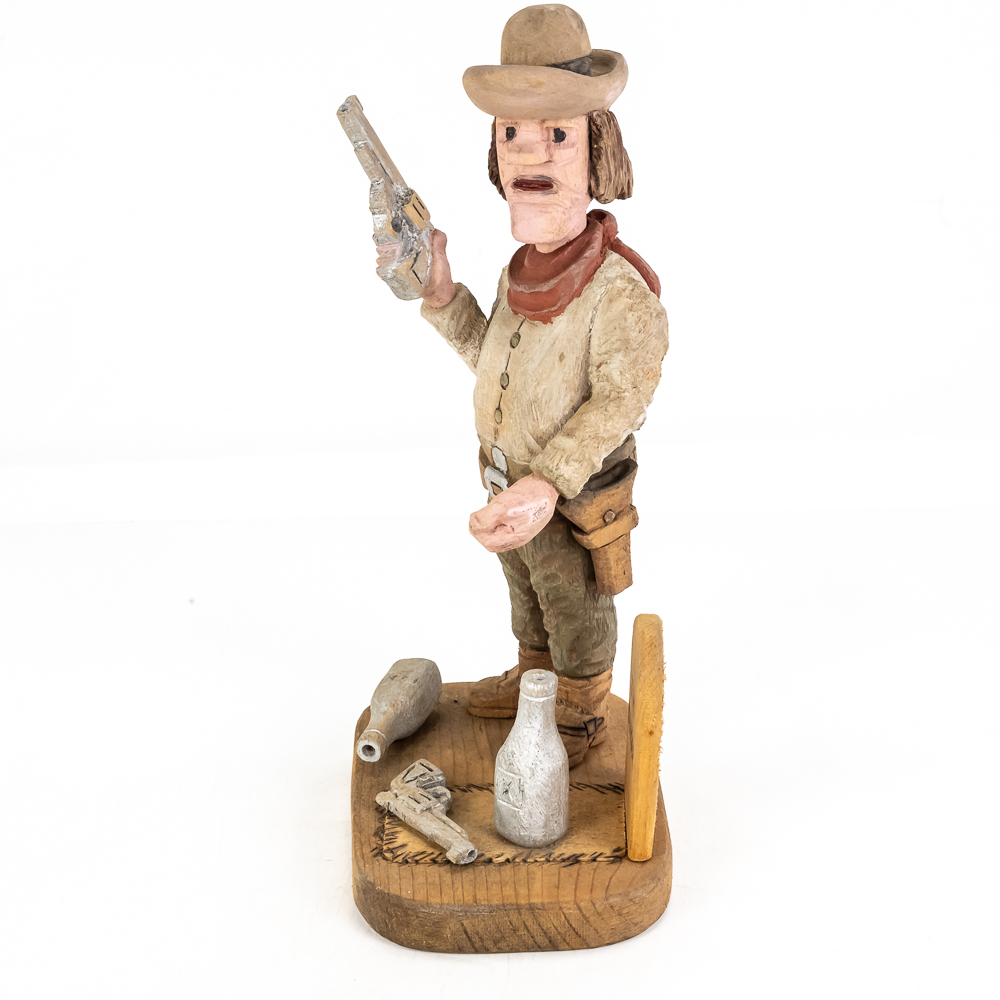 Hand-Carved Wooden Folk Art - Jim Younger