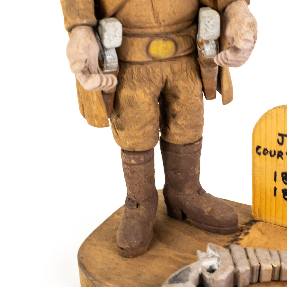 Hand-Carved Wooden Folk Art - Jim Courtright