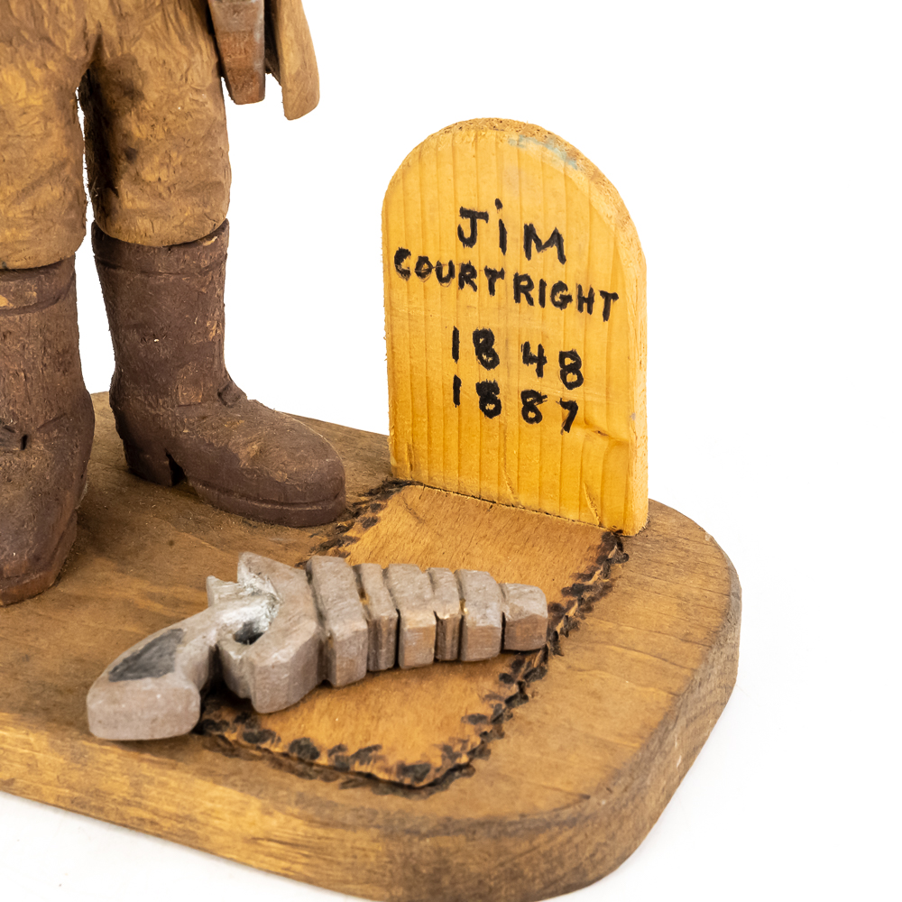 Hand-Carved Wooden Folk Art - Jim Courtright