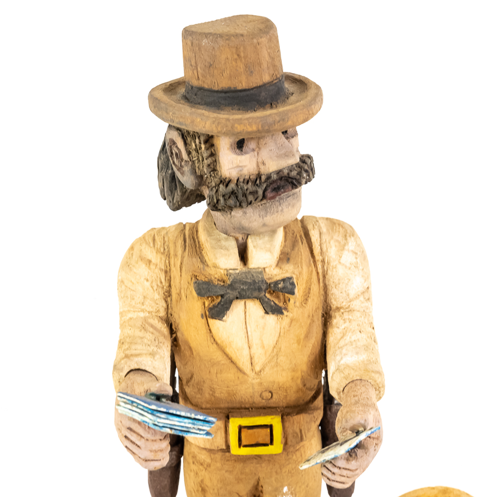 Hand-Carved Wooden Folk Art - Luke Short