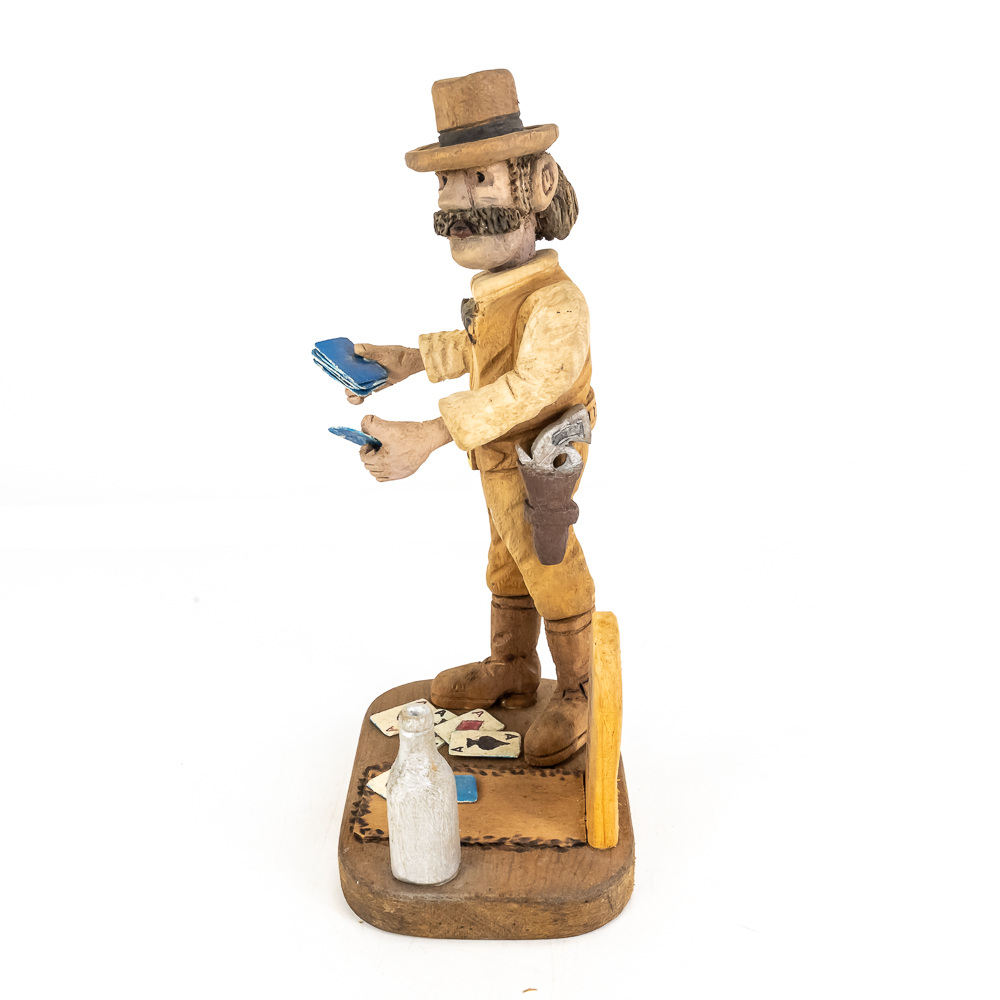 Hand-Carved Wooden Folk Art - Luke Short