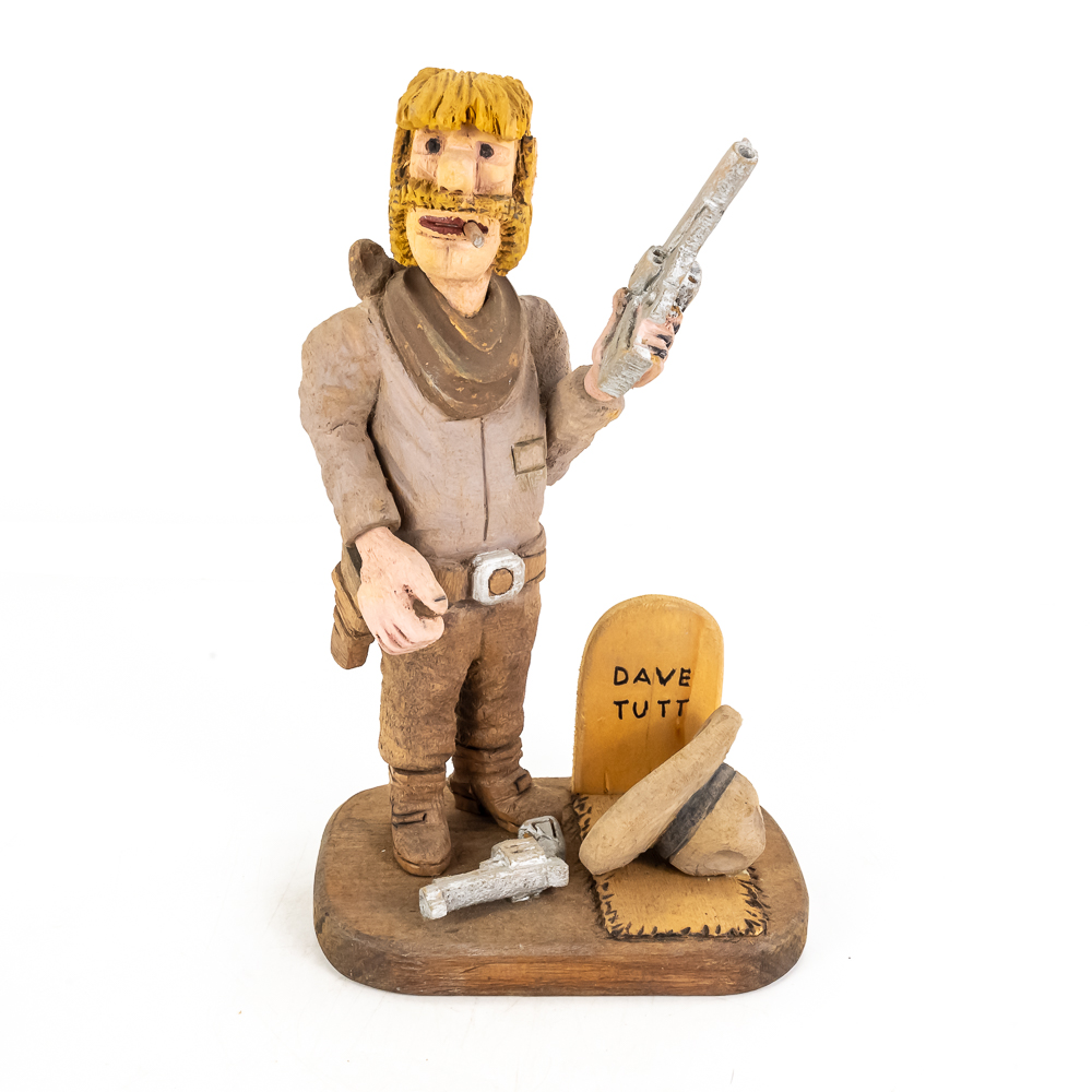 Hand-Carved Wooden Folk Art - Dave Tutt