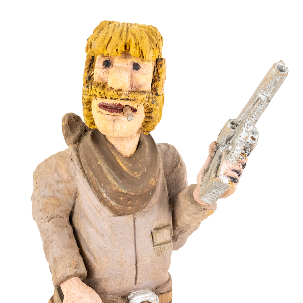 Hand-Carved Wooden Folk Art - Dave Tutt
