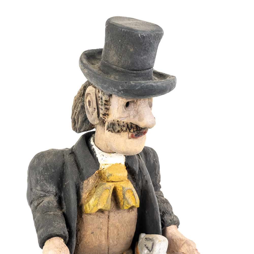 Hand-Carved Wooden Folk Art - Ben Thompson