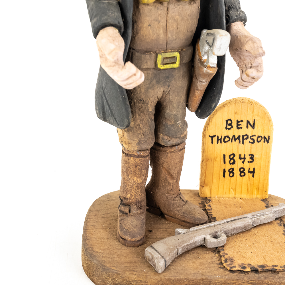 Hand-Carved Wooden Folk Art - Ben Thompson
