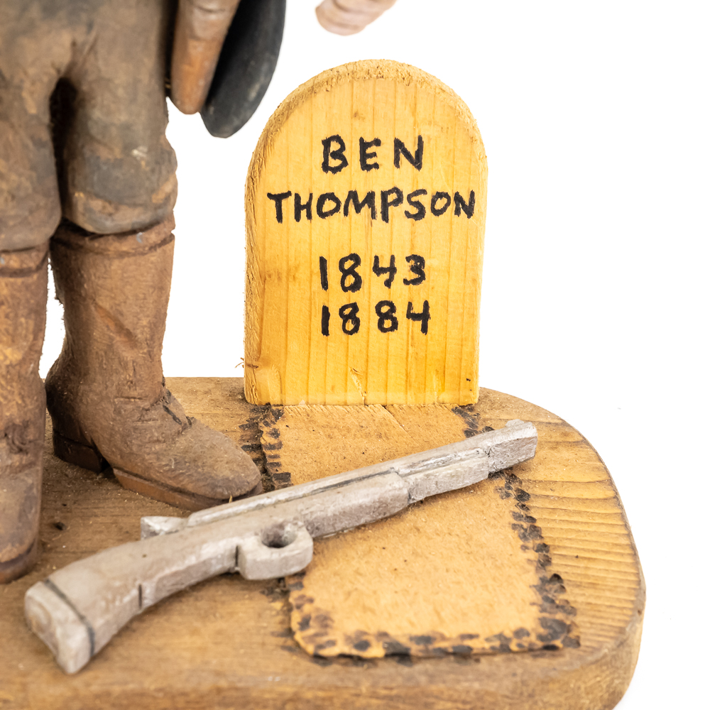 Hand-Carved Wooden Folk Art - Ben Thompson