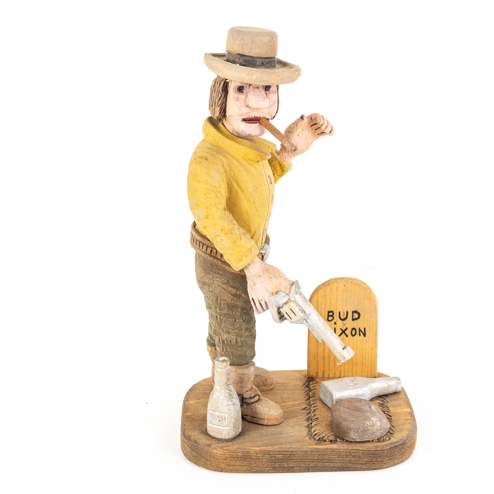 Hand-Carved Wooden Folk Art - Bud Dixon