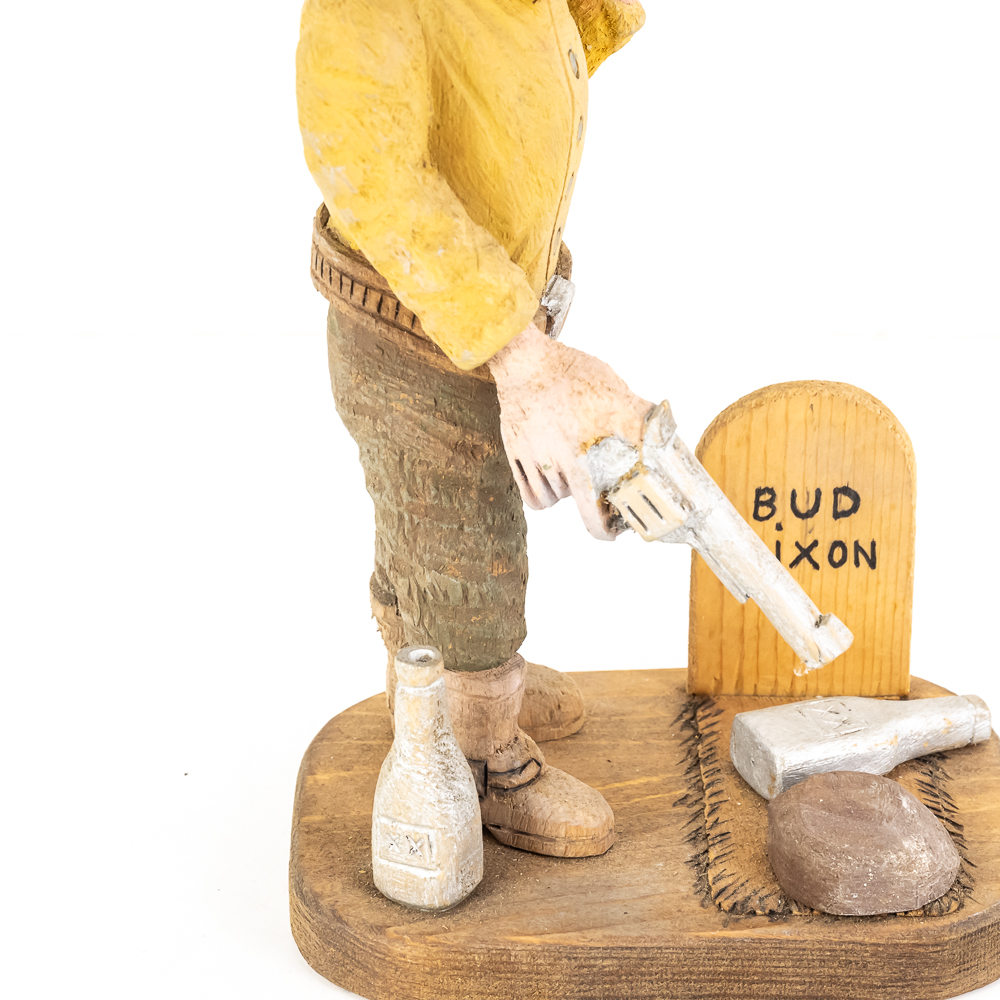 Hand-Carved Wooden Folk Art - Bud Dixon