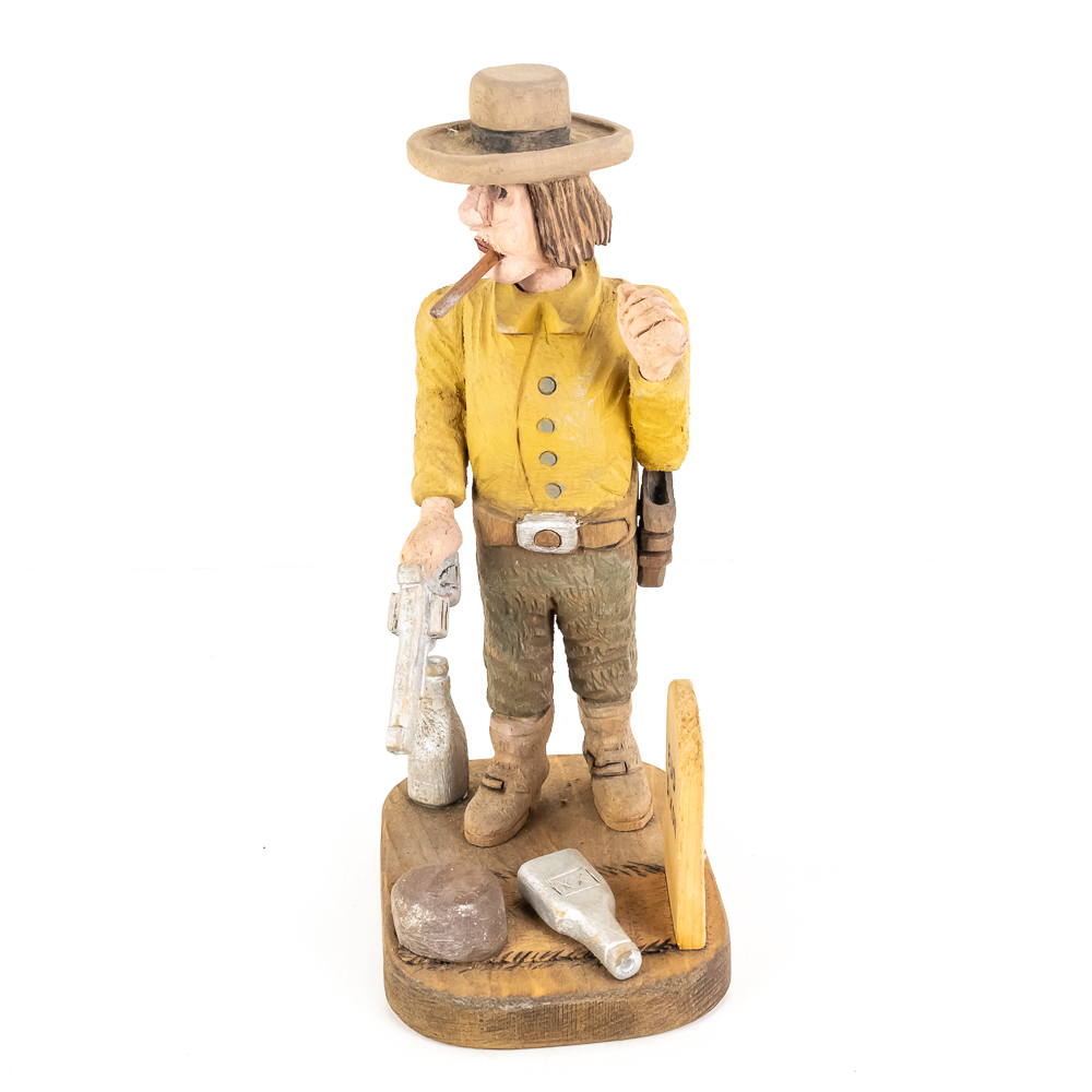 Hand-Carved Wooden Folk Art - Bud Dixon