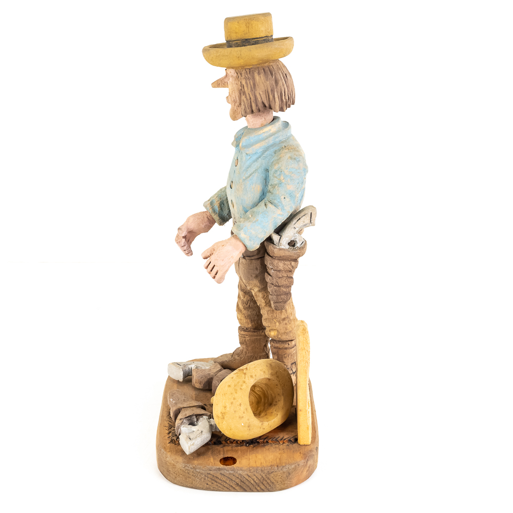 Hand-Carved Wooden Folk Art - George White