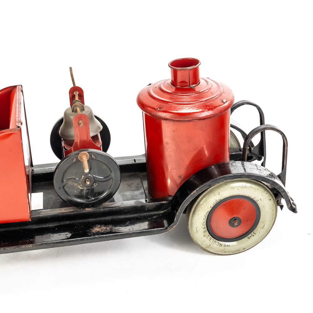 J. Chein Fire Pump Hercules Toy Fire Truck w Box