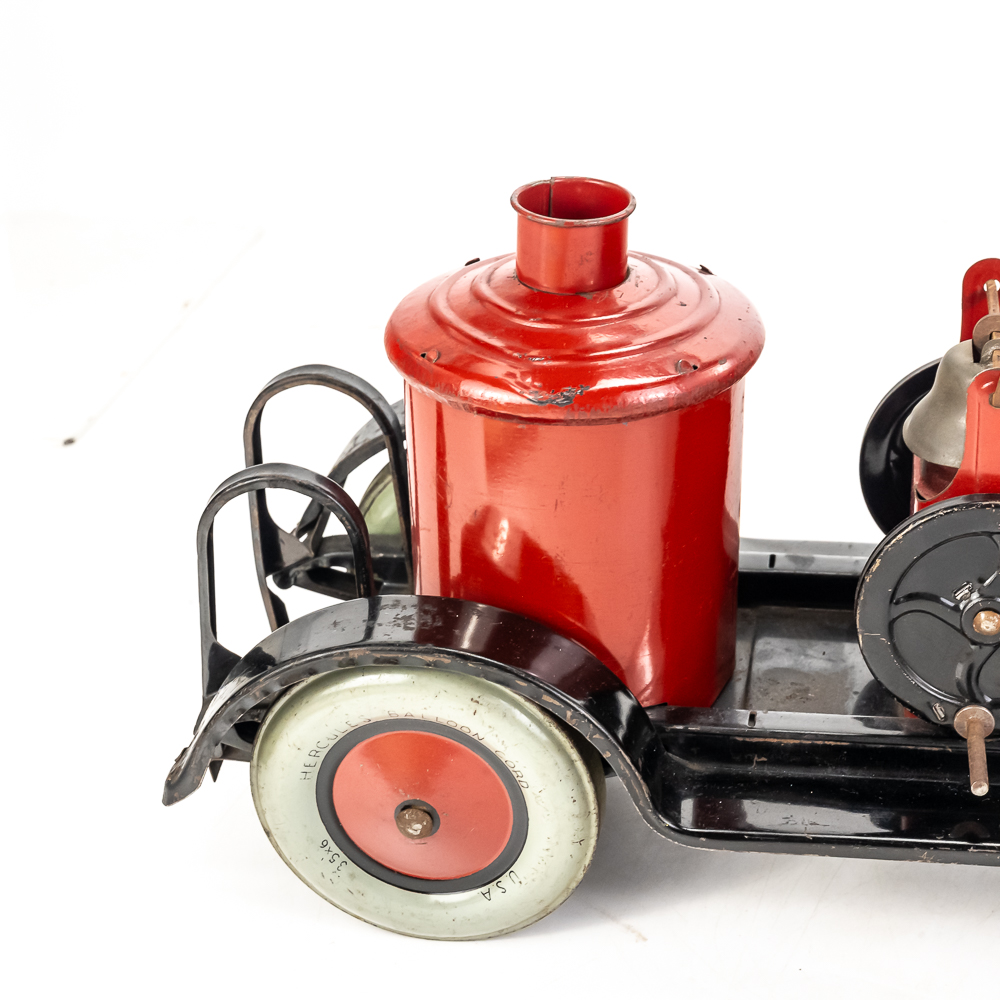 J. Chein Fire Pump Hercules Toy Fire Truck w Box