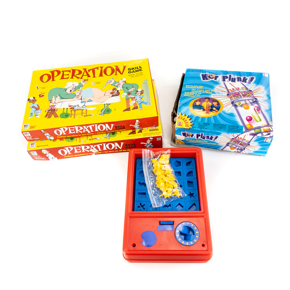 (4) Childhood Fear Factor Games