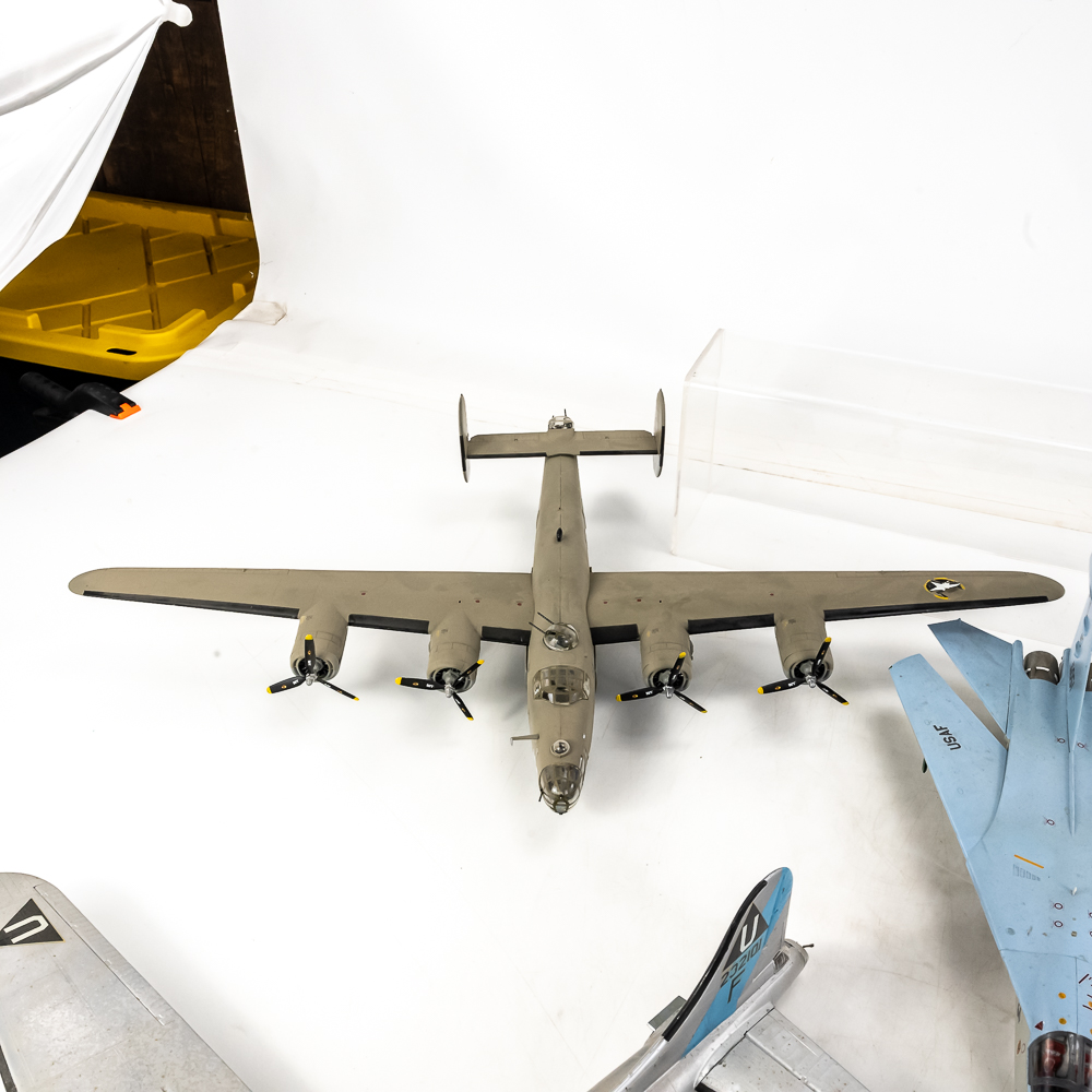 (7) Vintage Military Fighter Airplane Assortment