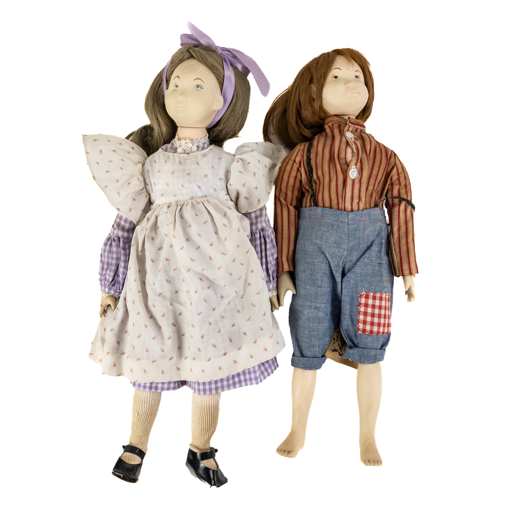 (5) Vintage Kalico Kids Doll Collection 18.5"